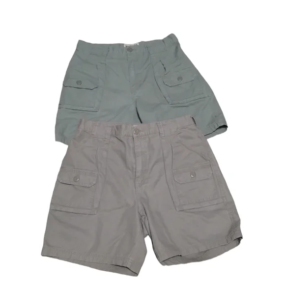 Short Cargo Garçon Magellan – Gris, Imperméable, Taille L (14/16 Ans) – Occasion Très Bon état